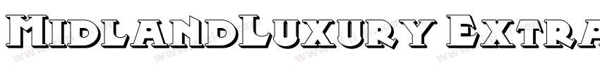 MidlandLuxury ExtraL字体转换